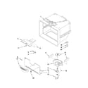 Amana AB2526PEKW4 freezer liner parts diagram