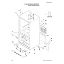 Amana GB2526LEKS5 cabinet parts diagram
