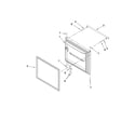 Amana GB2526LEKS5 freezer door parts diagram