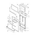 Maytag M8RXCGFXB00 door parts diagram