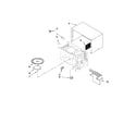 Jenn-Air JMC5200BAW15 microwave oven cavity parts diagram