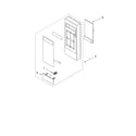 Amana AMC4080AAW14 microwave control panel parts diagram