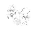 Amana AMC4080AAW14 microwave interior parts diagram