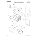 Maytag MEW6630DDB19 oven parts diagram