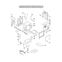 KitchenAid KGRS205TWH2 chassis parts diagram