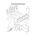 KitchenAid KGRS205TWH2 manifold parts diagram