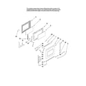 KitchenAid KGRS205TWH2 door parts diagram