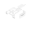 KitchenAid KGRS205TWH4 drawer and rack parts diagram