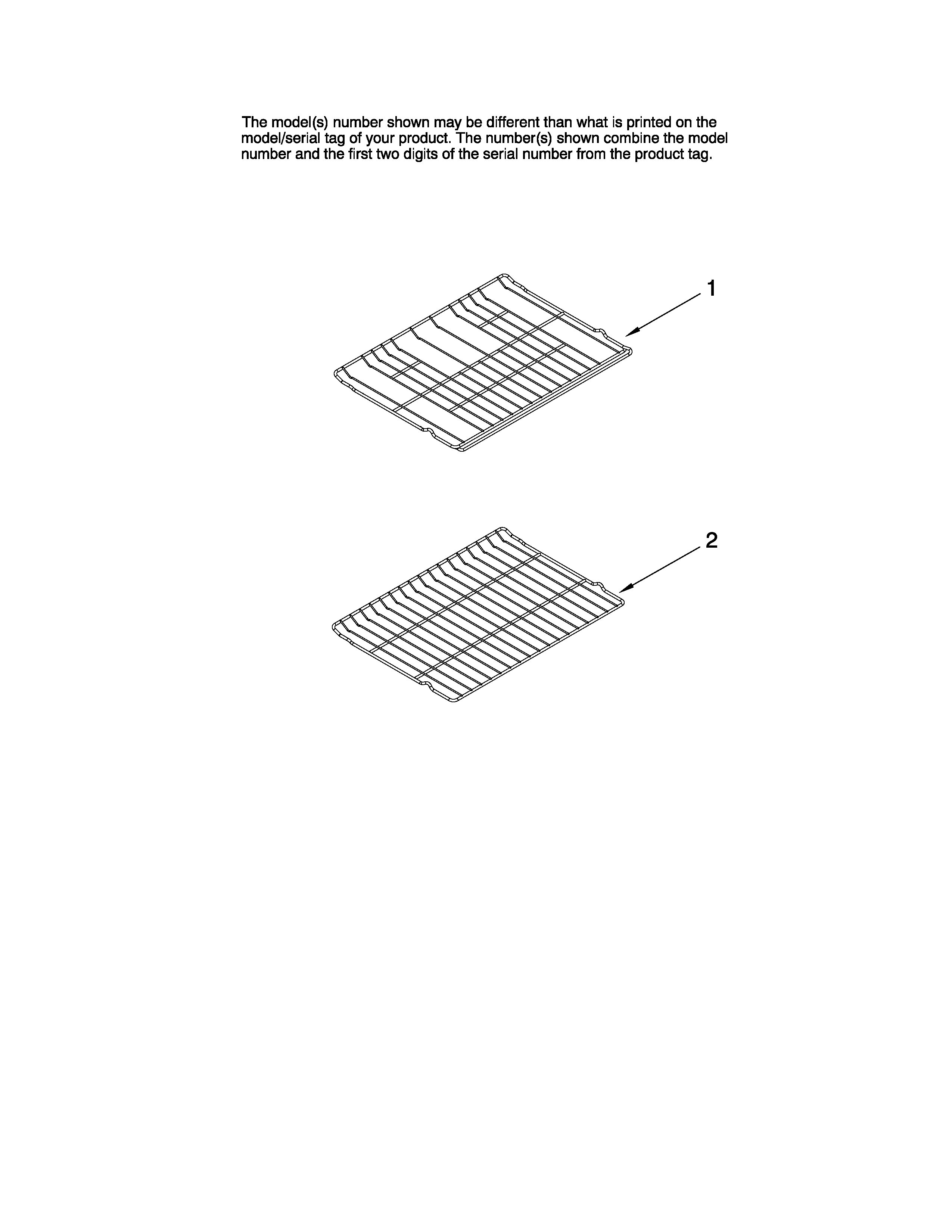 Maytag MGR6751BDW17 rack parts diagram