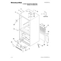 KitchenAid KBRS22KVSS4 cabinet parts diagram