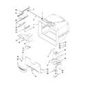 KitchenAid KBRS22KVSS4 freezer liner parts diagram