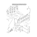 KitchenAid KGRS205TBT0 manifold parts diagram