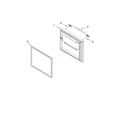 Whirlpool EB9FVHRVS04 freezer door parts diagram