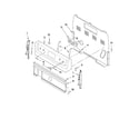 Maytag MER7662WT0 control panel parts diagram