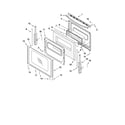 Maytag MGR7775WB0 door parts diagram