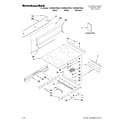 KitchenAid YKERS807SP02 cooktop parts diagram