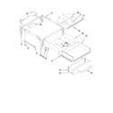 KitchenAid YKERS807SP02 drawer parts diagram