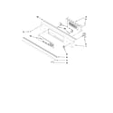 KitchenAid YKERS807SP02 control panel parts diagram