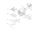 KitchenAid YKERS807SP02 internal oven parts diagram