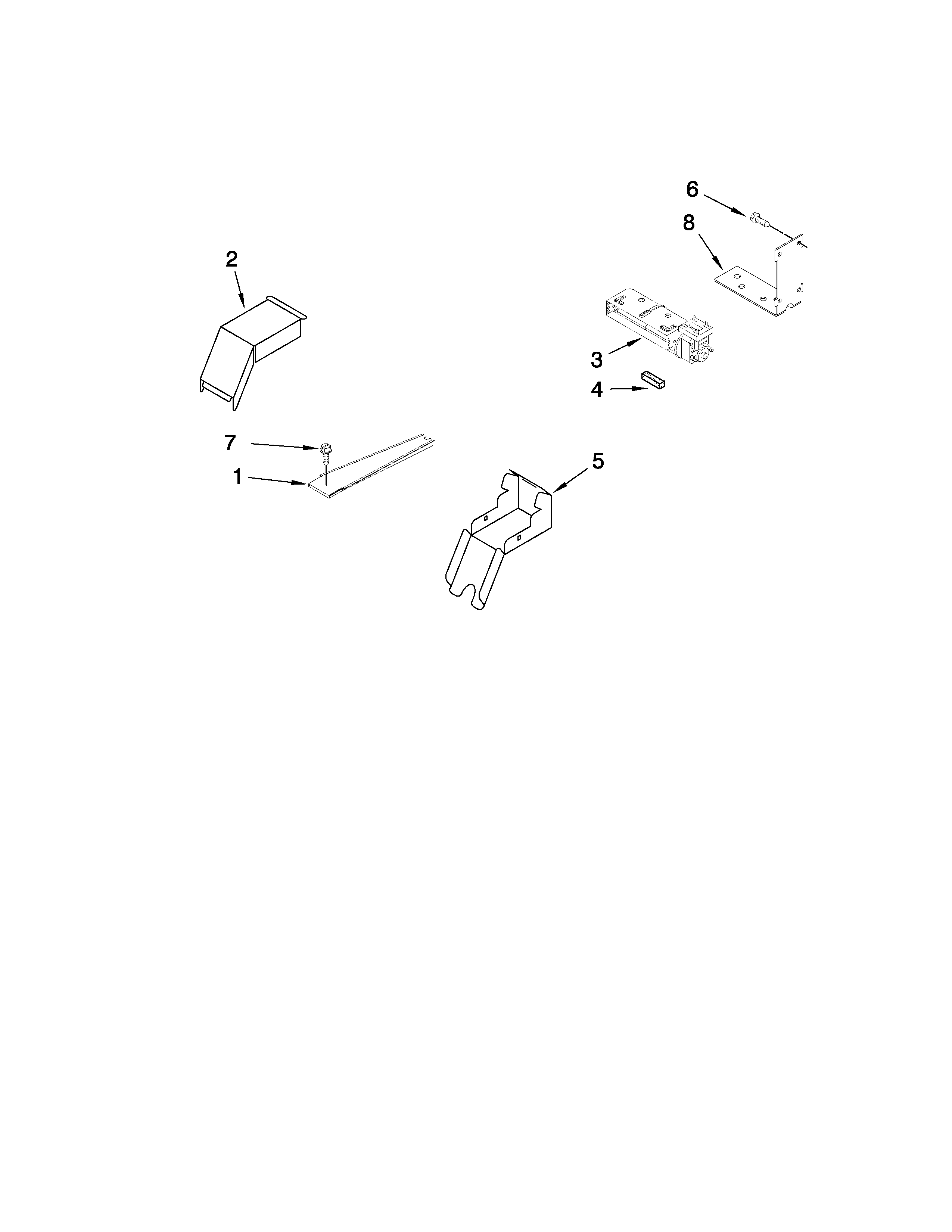 KitchenAid YKERS807SS02 top venting parts diagram