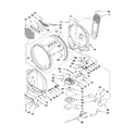 Whirlpool WGD7600XW0 bulkhead parts diagram