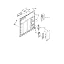 Maytag MDB3601BWW1 inner door parts diagram