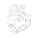 Whirlpool WDE350LVS0 chassis parts diagram
