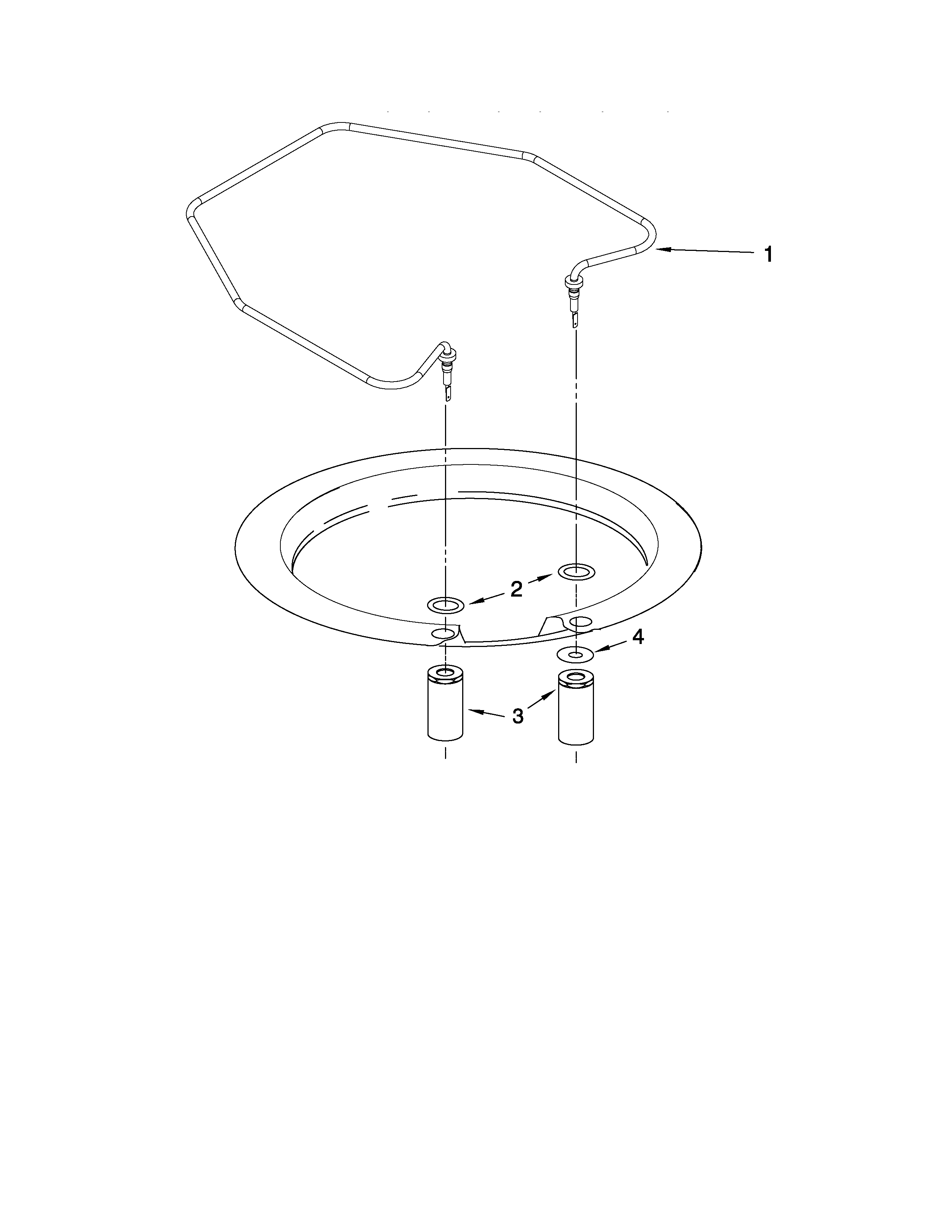KitchenAid KUDC20FVSS4 heater parts diagram