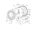 Maytag MFS55PNAVS tub parts diagram