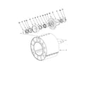 Maytag MFS55PNAVS drum parts diagram