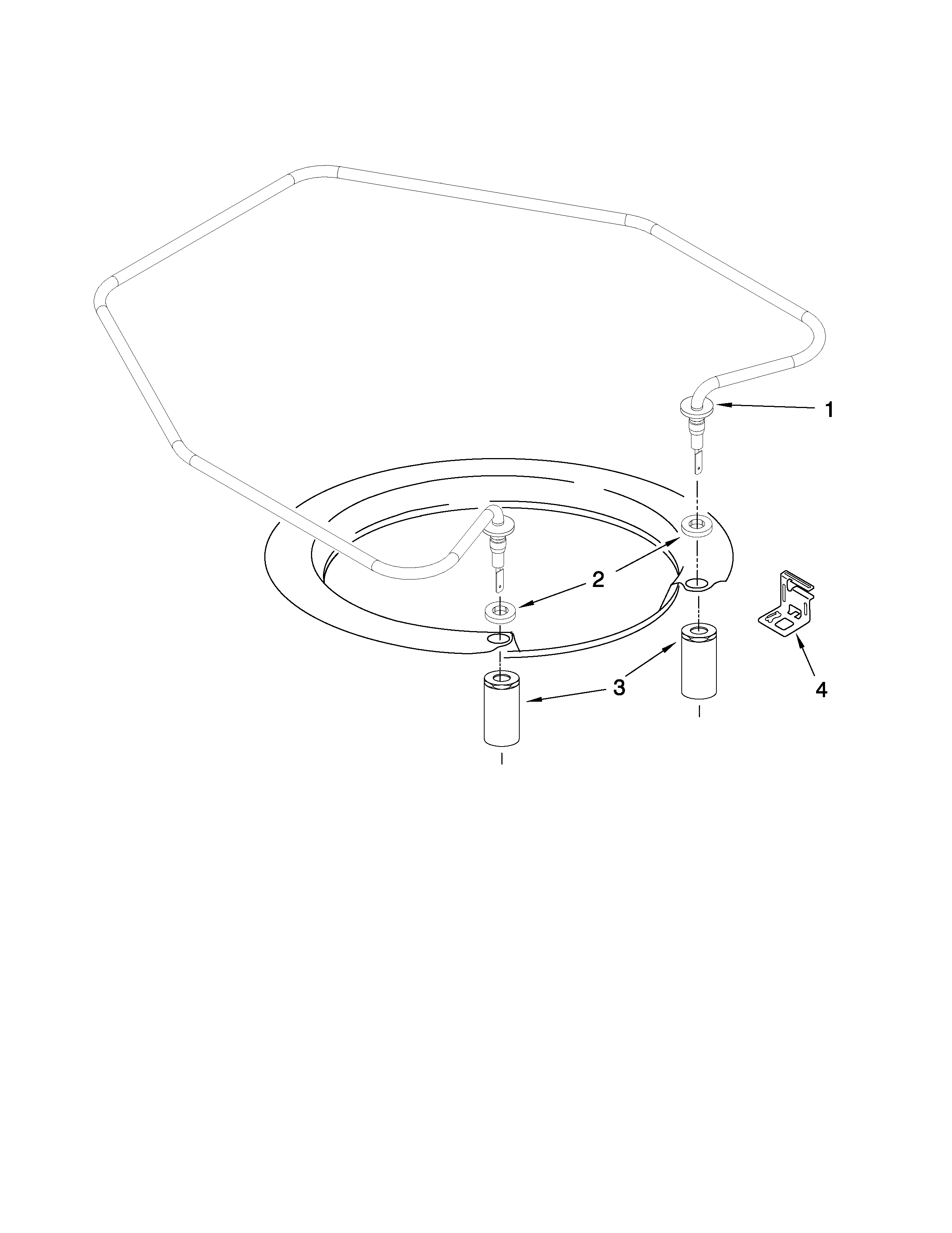 Amana ADB1400AWD0 heater parts diagram