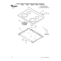 Whirlpool WFE364LVQ0 cooktop parts diagram