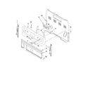 Whirlpool WFE364LVD0 control panel parts diagram