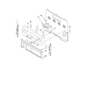 Whirlpool WFE364LVQ0 control panel parts diagram