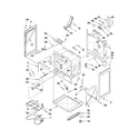 Whirlpool WFE364LVD0 chassis parts diagram