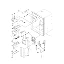 Whirlpool GI5FSAXVY02 refrigerator liner parts diagram