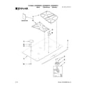 Jenn-Air JGC9536BDB15 cooktop, burner and grate parts diagram