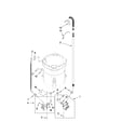 Maytag MVWB850WQ1 pump parts diagram