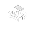 Estate TES355MQ5 drawer & broiler parts diagram