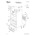 Whirlpool GX5SHDXVY04 cabinet parts diagram