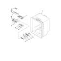 Whirlpool GX5SHDXVY04 refrigerator liner parts diagram