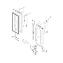 Whirlpool GX5SHDXVY04 refrigerator door parts diagram