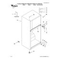 Whirlpool ET0MSRXTQ02 cabinet parts diagram