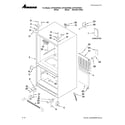 Amana AFF2534FEB2 cabinet parts diagram