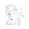 Amana AFF2534FEB2 freezer liner parts diagram