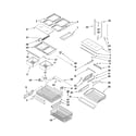 Maytag G37026FEAS4 shelf parts diagram
