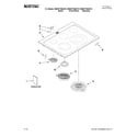 Maytag MES5775BAS19 cooktop parts diagram