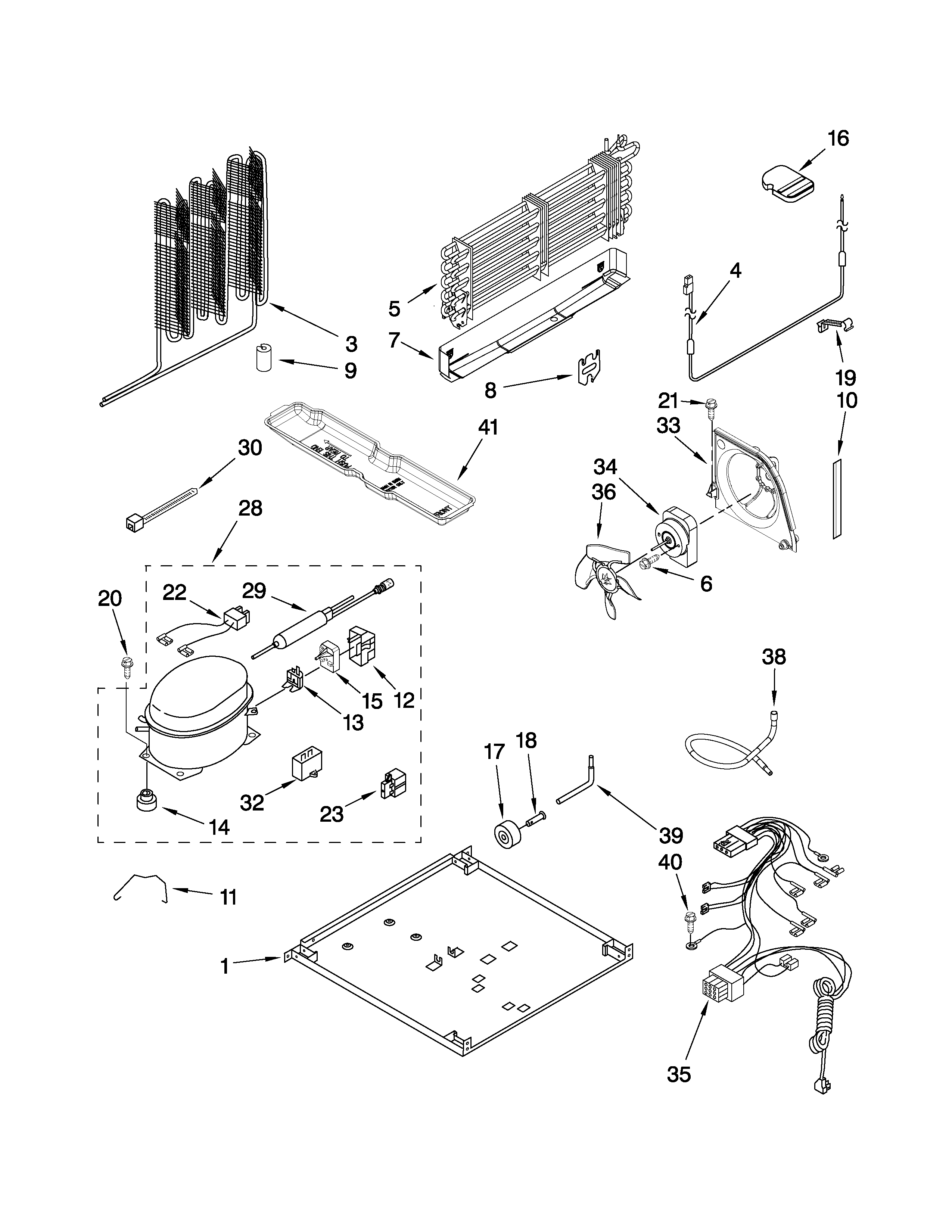 Maytag MTB1954EES03 unit parts diagram