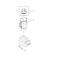 KitchenAid 5KSB45EWH0 attachment parts diagram