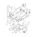Whirlpool WFG381LVB1 manifold parts diagram